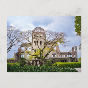 Carte postale du mémorial de la paix d'Hiroshima