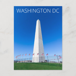 Carte postale du Mémorial de Washington DC