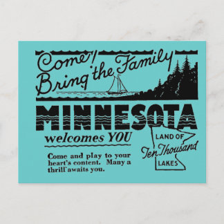 Carte postale du Minnesota