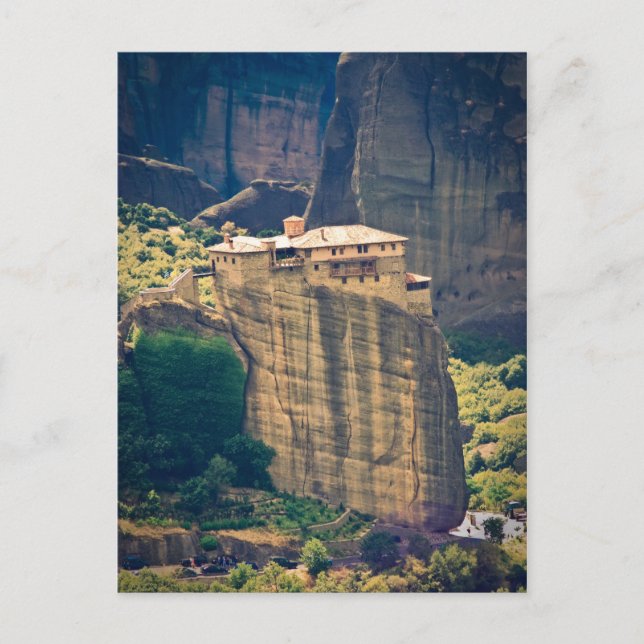 Carte postale du monastère de Meteora (Devant)