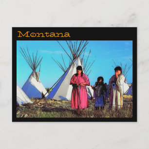 Carte postale du Montana