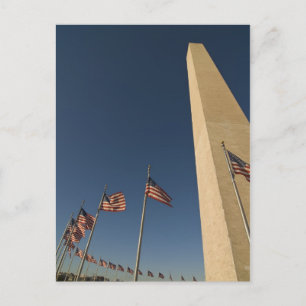 Carte postale du monument de Washington