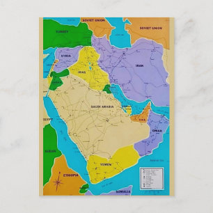 Carte postale du Moyen-Orient