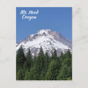 Carte postale du Mt. Hood Oregon Ski Bowl
