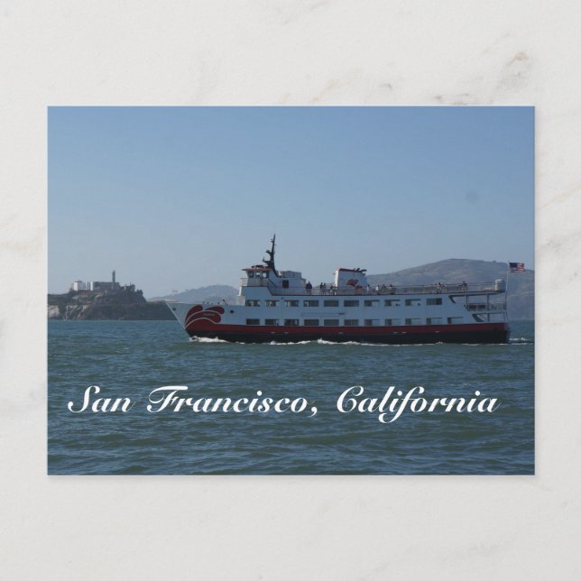 Carte postale du navire San Francisco Zalophus (Devant)