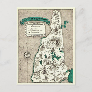 Carte postale du New Hampshire
