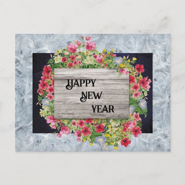 Carte postale du Nouvel An (Devant)