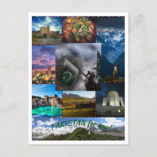 Carte postale du Pakistan