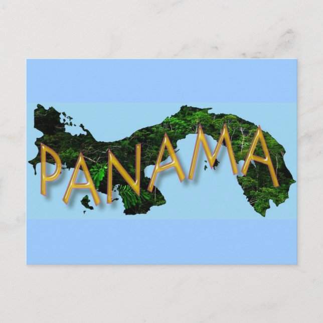 Carte postale du Panama (Devant)