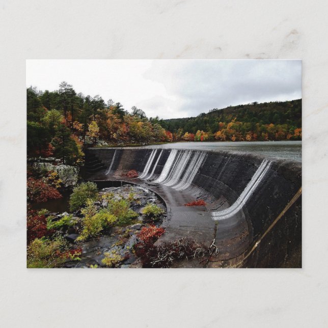 Carte postale du parc d'état de Robbers Cave (Devant)