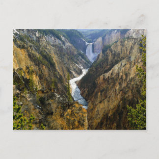 Carte postale du parc en pierre jaune