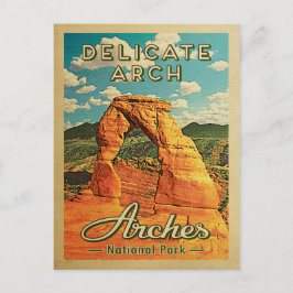 Carte postale du parc national Arches Retro Delica