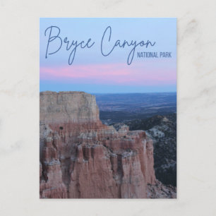 Carte postale du parc national de Bryce Canyon