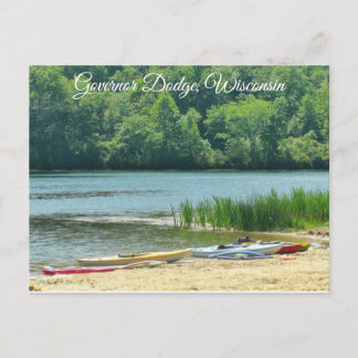 Carte postale du parc national Dodge Wisconsin