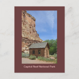 Carte postale du parc national du Capitol Reef