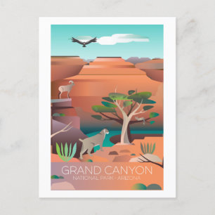 Carte postale du parc national du Grand Canyon