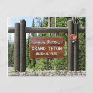 Carte postale du parc national du Grand Teton