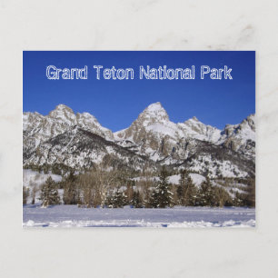 Carte postale du parc national du Grand Teton