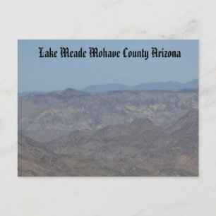 Carte postale du parc national Lake Meade