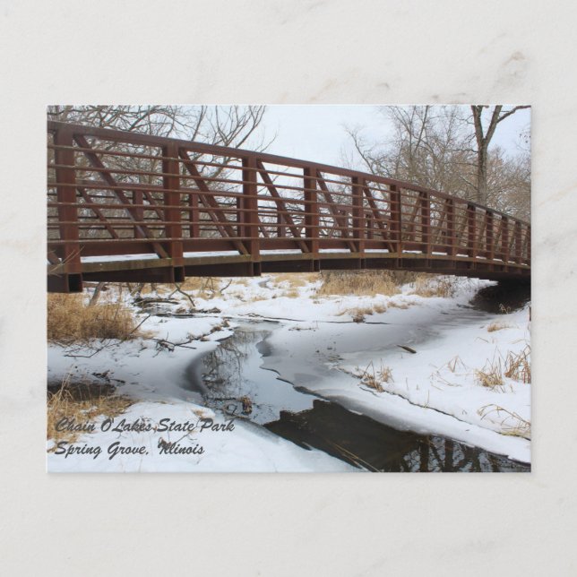 Carte postale du parc national O'Lakes State Park (Devant)