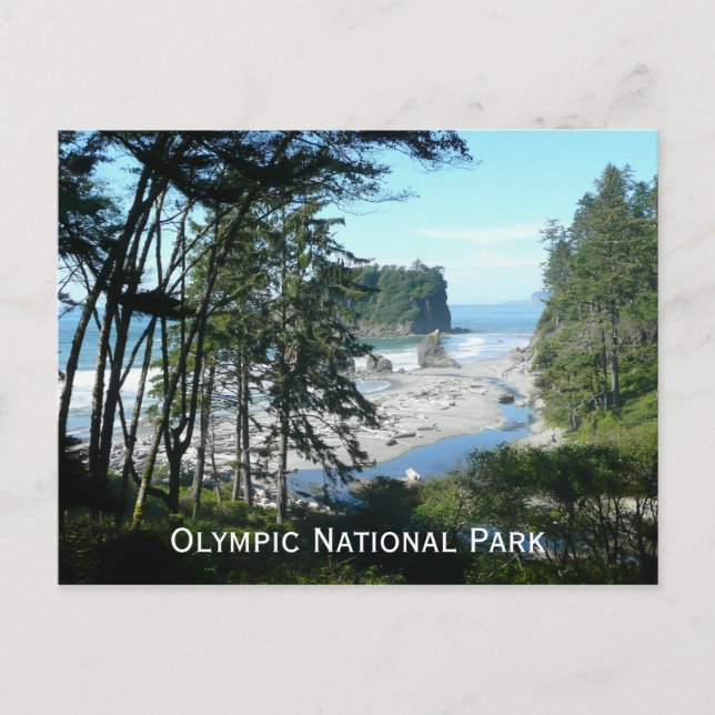 Carte postale du parc national olympique (Devant)
