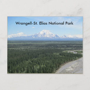 Carte postale du parc national Wrangell-Saint Elia