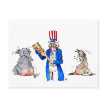 Carte postale du Parti réformiste