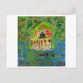 Carte postale du pavillon de médiation pacifique