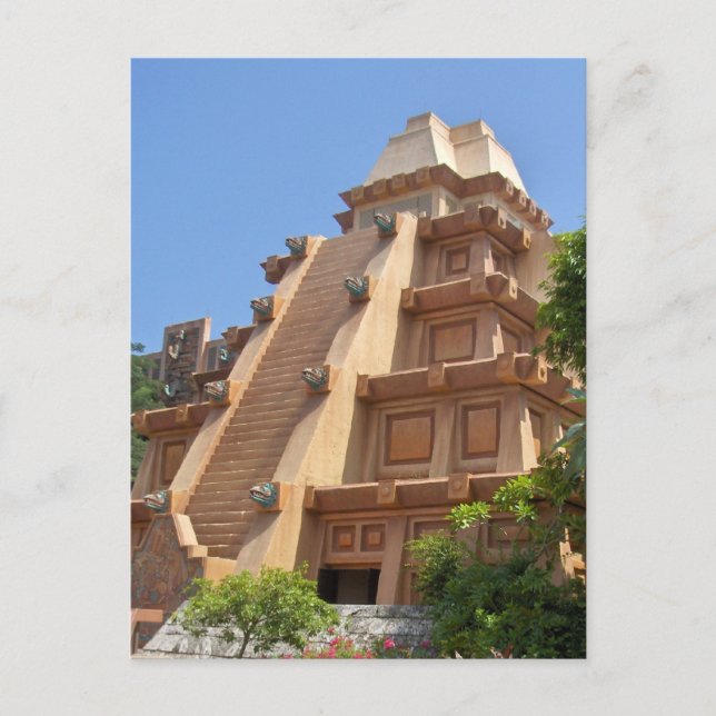 Carte postale du pavillon mexicain (Devant)