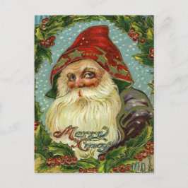 Carte postale du père Noël allemand