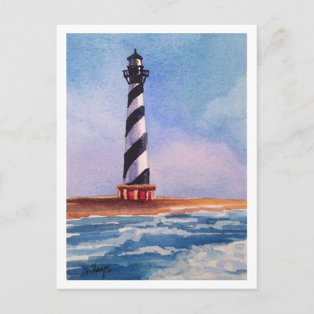 Carte postale du phare de Cape Hatteras (Devant)