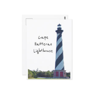 Carte postale du phare de Cape Hatteras