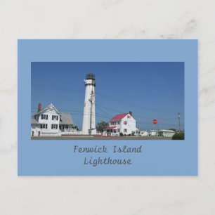 Carte postale du phare de Fenwick Island