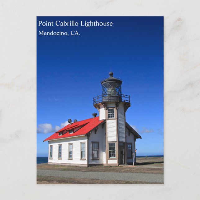 Carte postale du phare de Mendocino (Devant)