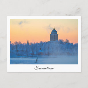 Carte postale du phare Suomenlinna