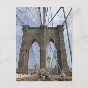 carte postale du pont brooklyn