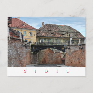 Carte postale du Pont des Lies vue Sibiu