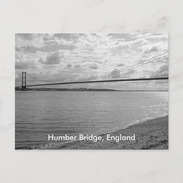 Carte postale du pont Humber (Devant)