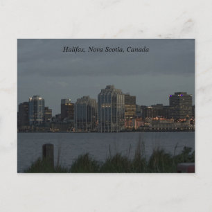 Carte postale du port de Halifax