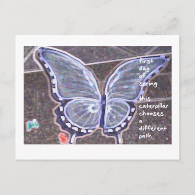 Carte postale du premier jour du printemps (Devant)