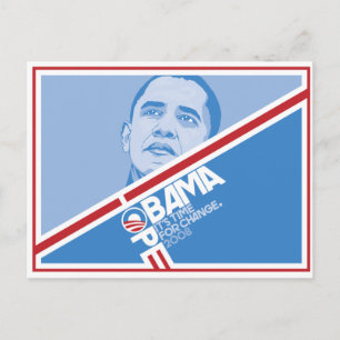 Carte postale du président Obama Hope