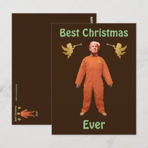 Carte postale du prisonnier Trump