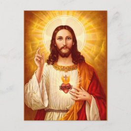 Carte postale du Sacré-Coeur de Jésus-Christ