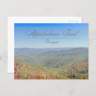 Carte postale du sentier des Appalaches