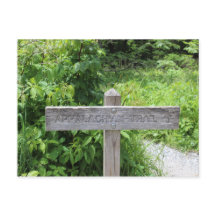 Carte postale du sentier des Appalaches