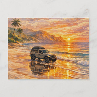 Carte postale du sentier du coucher de soleil