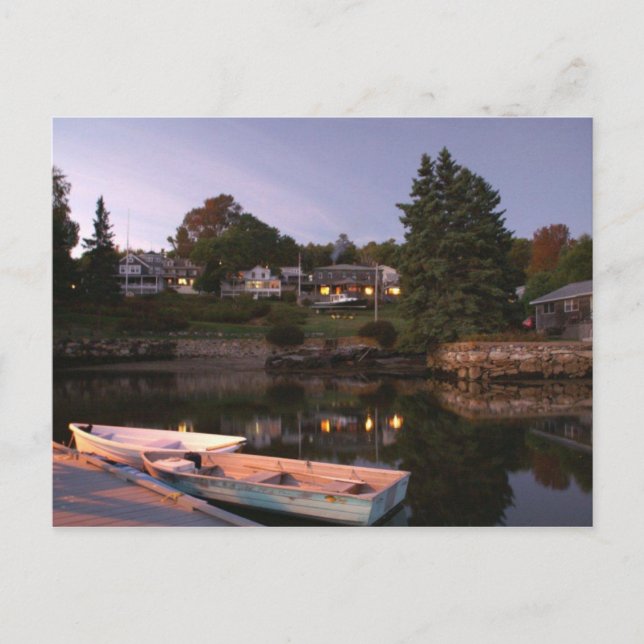 Carte postale du soir de Bayville (Devant)