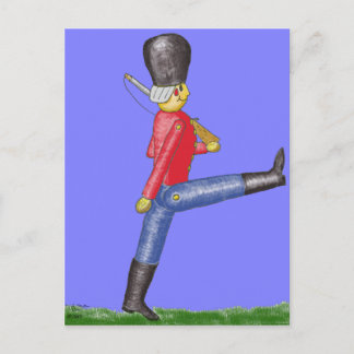 Carte postale du soldat de jouets