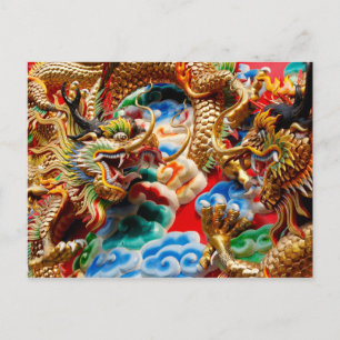 carte postale du temple dragon