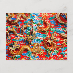 carte postale du temple dragons